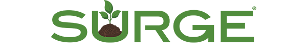 Surge Staffing Earth Day Logo