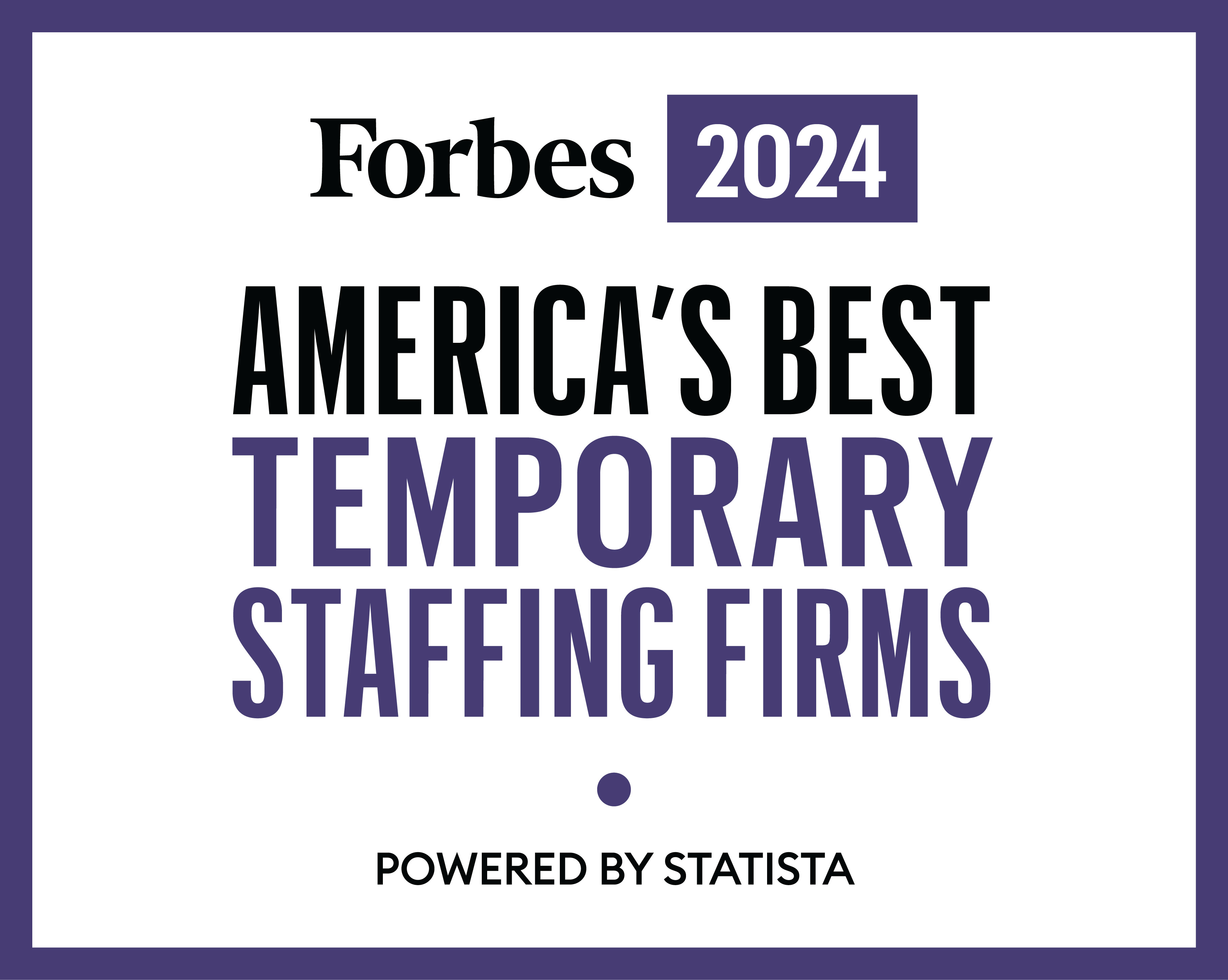 2024 America’s Best Professional Recruiting Firms Award