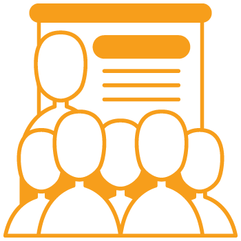 Icon for the on-boarding training process